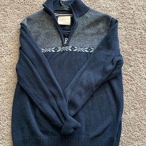 Men’s Large Half Zip Sweater